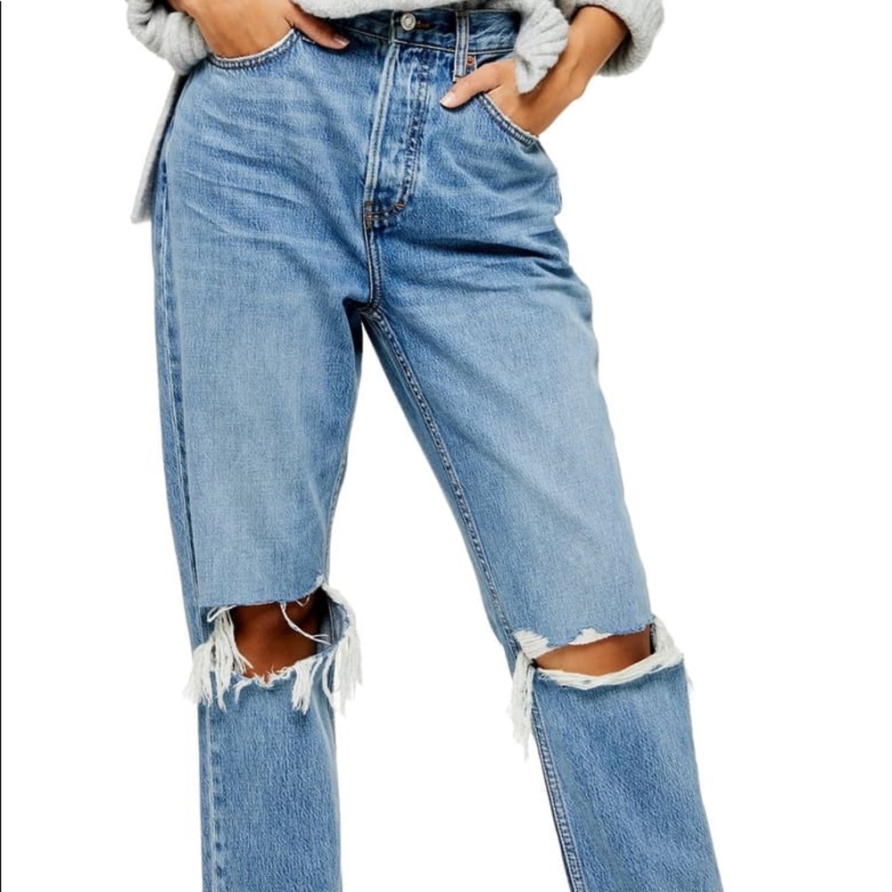 Topshop dad jean